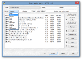 ACDR screenshot 2