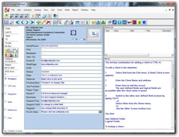 Ace Contact Manager screenshot