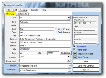 Ace Contact Manager screenshot 9