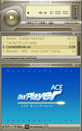 Ace DivX Player screenshot