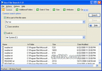 Ace File Search screenshot 3