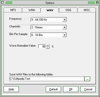 ACE-HIGH MP3 WAV WMA OGG Converter screenshot 6