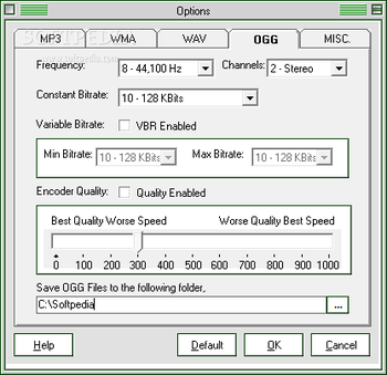 ACE-HIGH MP3 WAV WMA OGG Converter screenshot 7
