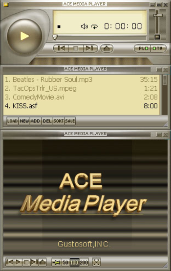 Ace Media Player screenshot