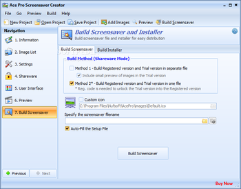 Ace Pro Screensaver Creator screenshot 11