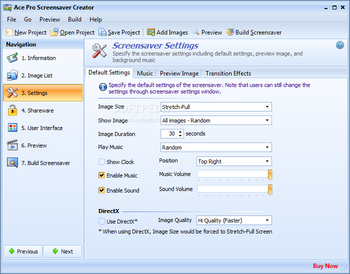 Ace Pro Screensaver Creator screenshot 3