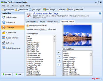 Ace Pro Screensaver Creator screenshot 6