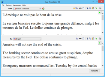Ace Translator screenshot