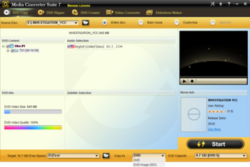 Acebyte DVD Ripper screenshot 2