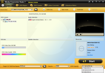 Acebyte DVD Ripper screenshot 3