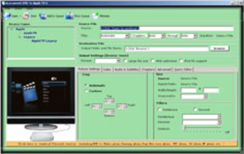 Aceconvert DVD To Apple TV screenshot