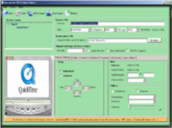 Aceconvert DVD To Quick Time screenshot