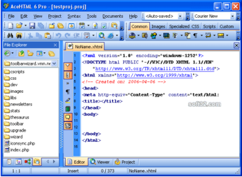 AceHTML 6 Pro screenshot 2