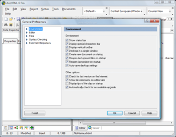 AceHTML Pro screenshot 3