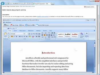 Aceoffix Enterprise Edition for Java screenshot