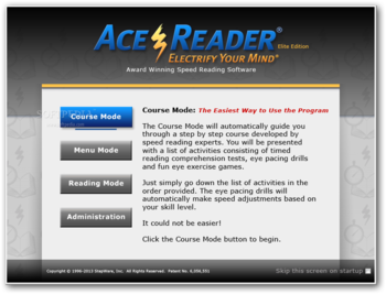 AceReader Elite screenshot
