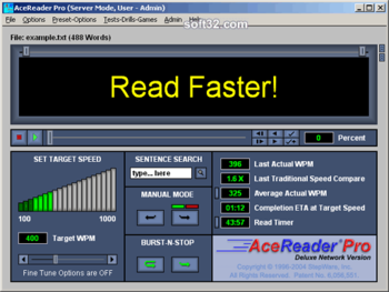 AceReader Pro Deluxe Network screenshot 2