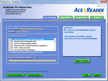 AceReader Pro Deluxe Plus screenshot