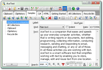 AceText screenshot 2