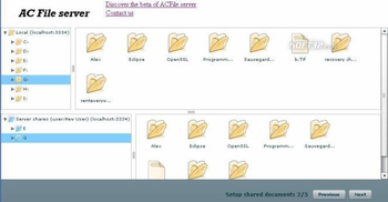 ACFile Server screenshot 3