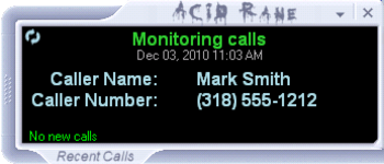 aCID Rane Caller ID screenshot