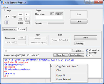 Acid Scanner Free screenshot 2