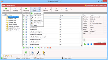 ACM Converter screenshot 2