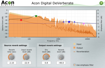 Acon Digital DeVerberate screenshot