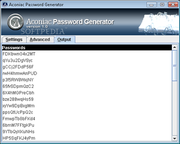 Aconiac Password Generator screenshot 3