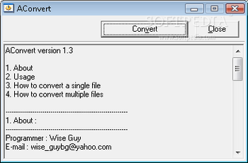 AConvert screenshot