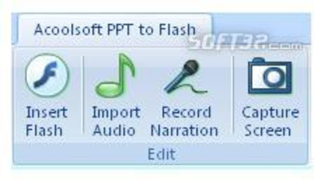 Acoolsoft PPT to Flash screenshot 3