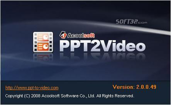 Acoolsoft PPT to Video Pro screenshot 2