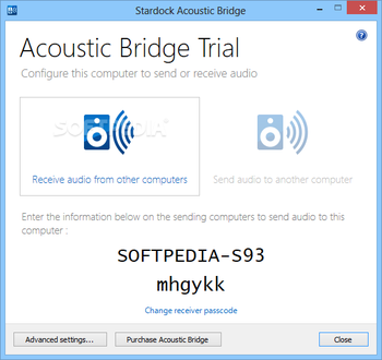 Acoustic Bridge screenshot
