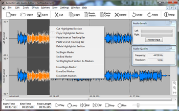 Acoustic Labs Audio Editor screenshot 2