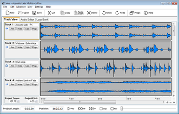 Acoustic Labs Multitrack Plus screenshot