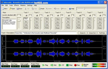 Acoustic Labs Multitrack Recorder screenshot 2