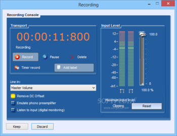 Acoustica Basic Edition screenshot 2