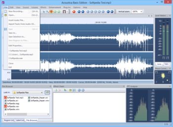 Acoustica Basic Edition screenshot 3