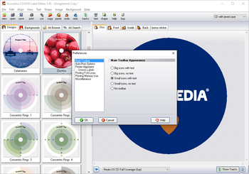Acoustica CD/DVD Label Maker screenshot 12
