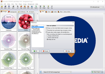 Acoustica CD/DVD Label Maker screenshot 13