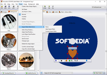 Acoustica CD/DVD Label Maker screenshot 7