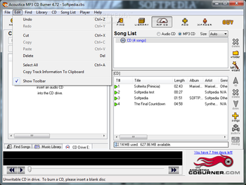 Acoustica MP3 CD Burner screenshot 3