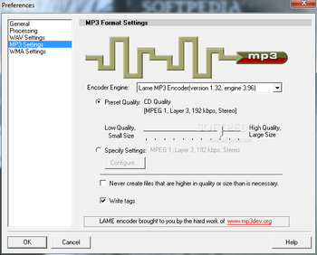 Acoustica MP3 To Wave Converter Plus screenshot 5