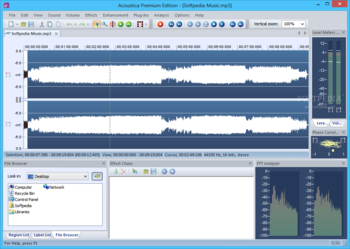 Acoustica Premium Edition screenshot
