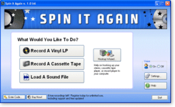 Acoustica Spin It Again screenshot 2