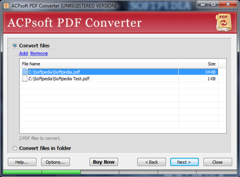 ACPsoft PDF Converter screenshot 2