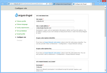 Acquia Dev Desktop screenshot 10