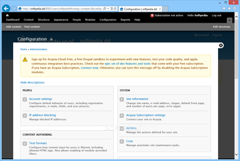 Acquia Dev Desktop screenshot 16