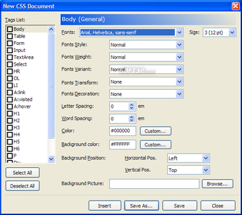 Acquire HTML screenshot 6