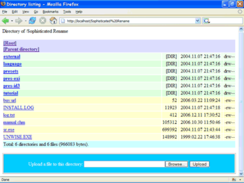 Acritum Femitter HTTP-FTP Server screenshot